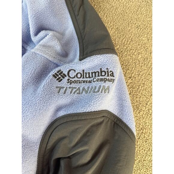 Columbia Titanium Interchange Tech Fleece Jacket Full Zip Womans Small - Picture 7 of 11